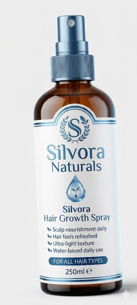 Silvora Hair Growth Spray – Scalp Nourishment & Strength (250ml)
